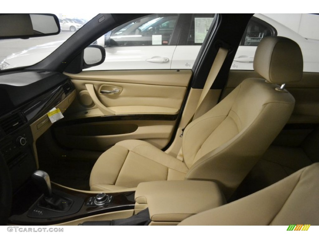 2011 3 Series 335i Sedan - Alpine White / Beige Dakota Leather photo #4