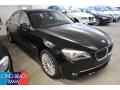 2012 Jet Black BMW 7 Series 750Li Sedan  photo #1