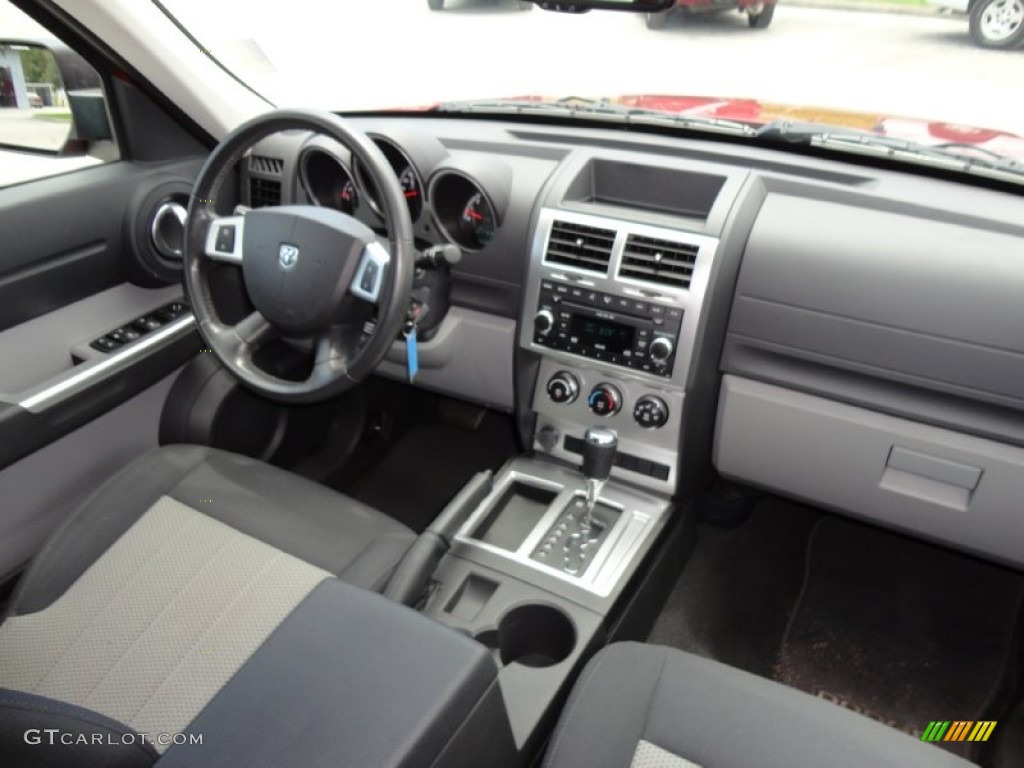 2010 Dodge Nitro SXT Dark Slate Gray Dashboard Photo #51664420