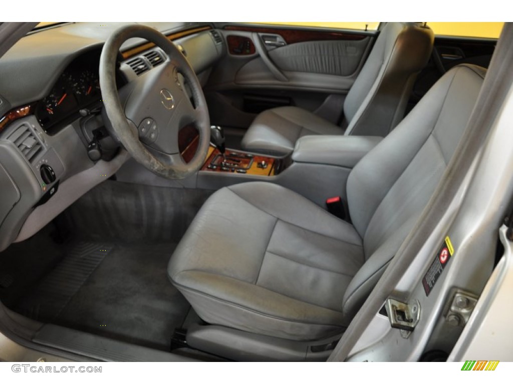Ash Interior 2002 Mercedes-Benz E 320 4Matic Wagon Photo #51664792