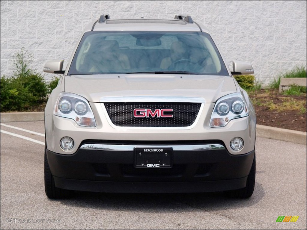 2010 Acadia SLT AWD - Gold Mist Metallic / Cashmere photo #3