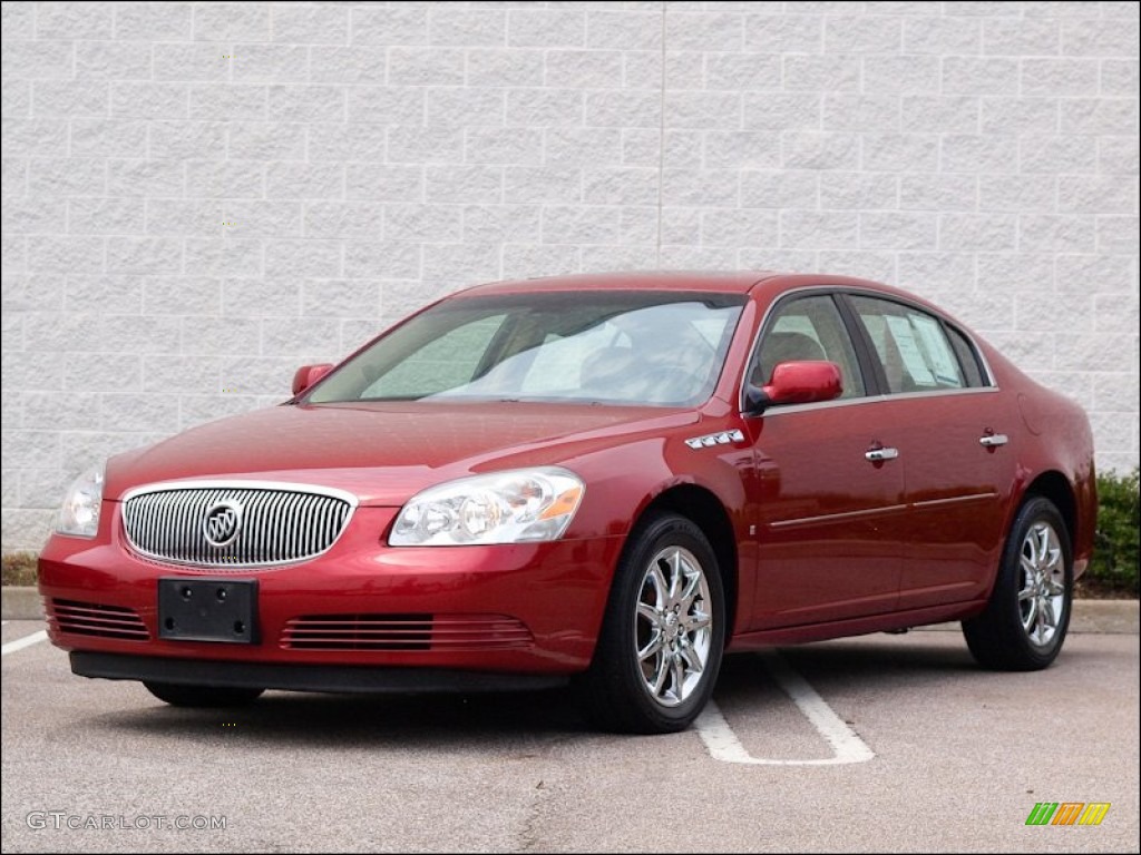 Crimson Pearl Tintcoat Buick Lucerne