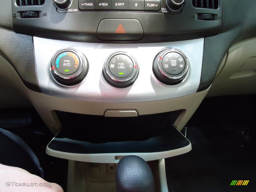 2009 Elantra GLS Sedan - Purple Rain / Beige photo #19