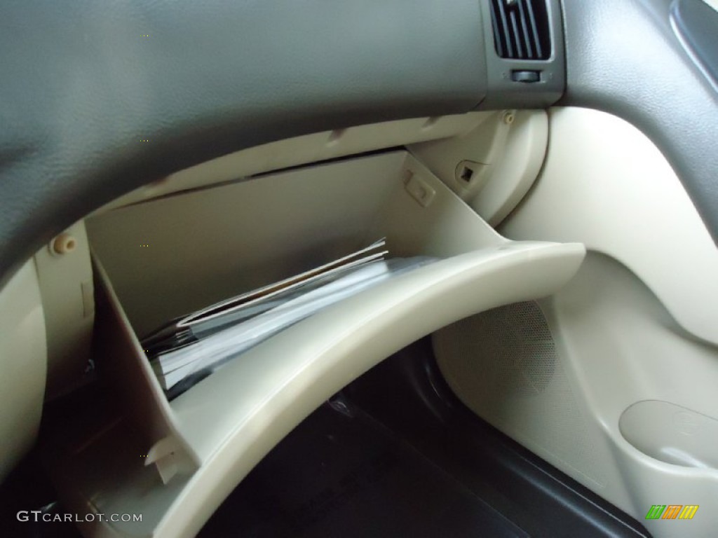 2009 Elantra GLS Sedan - Purple Rain / Beige photo #25