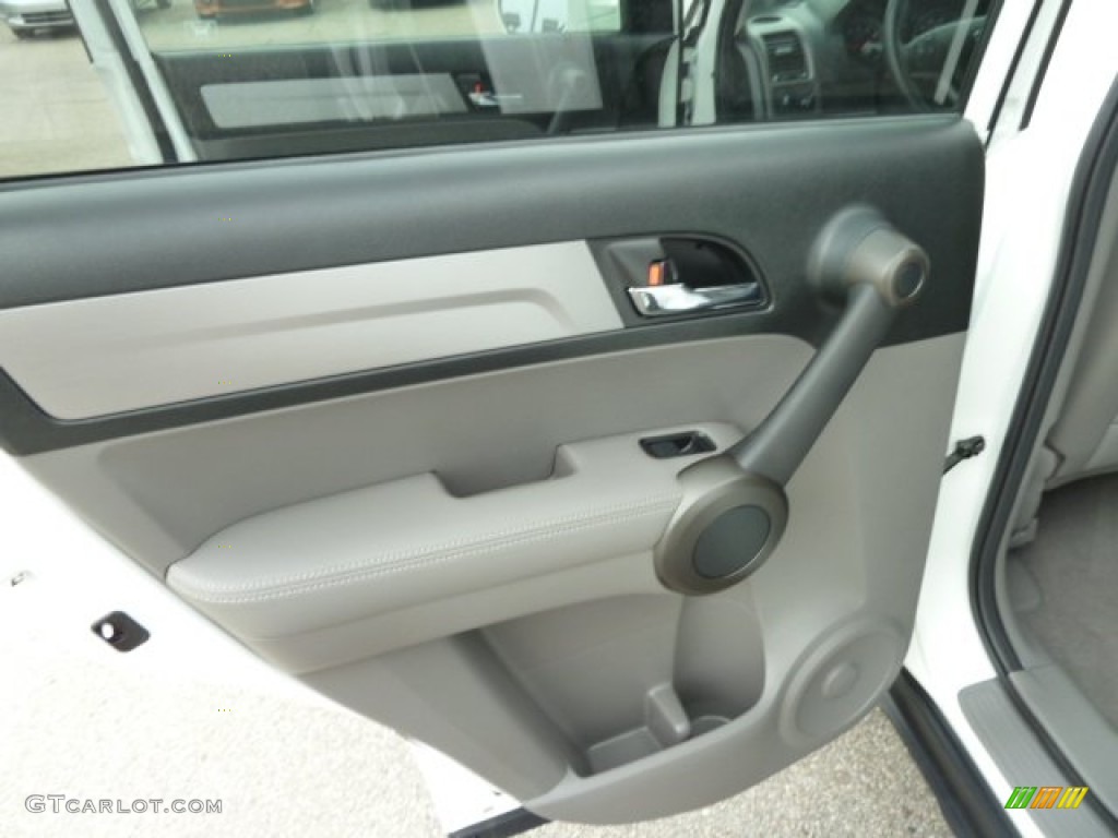 2011 CR-V EX-L 4WD - Taffeta White / Gray photo #13