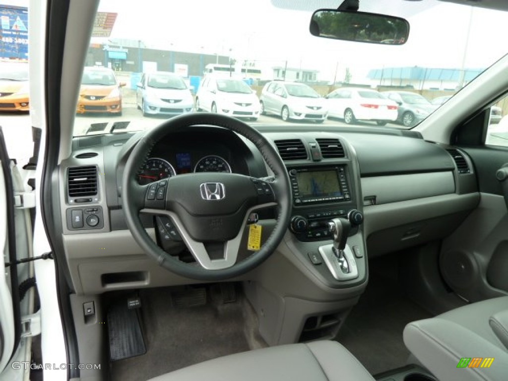 2011 Honda CR-V EX-L 4WD Gray Dashboard Photo #51668305