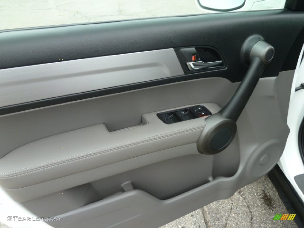 2011 Honda CR-V EX-L 4WD Gray Door Panel Photo #51668308