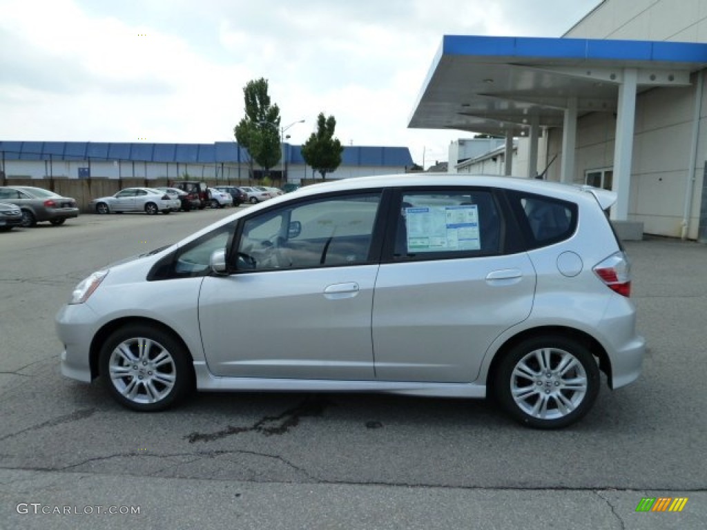 Alabaster Silver Metallic 2011 Honda Fit Sport Exterior Photo #51668446