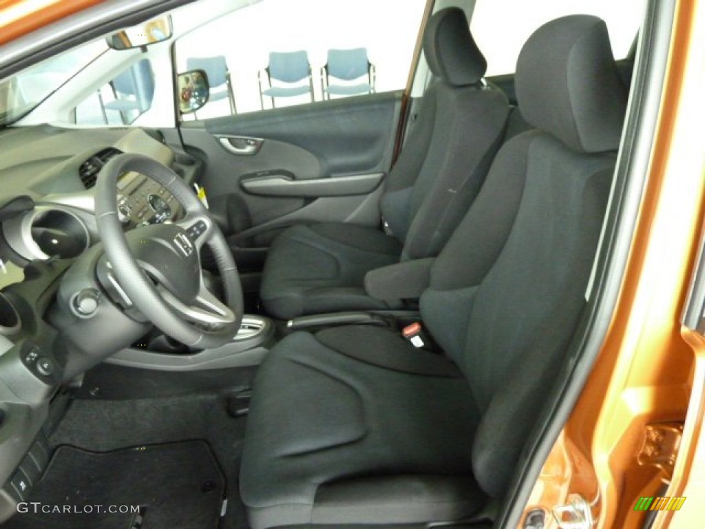 Sport Black Interior 2011 Honda Fit Sport Photo #51668590