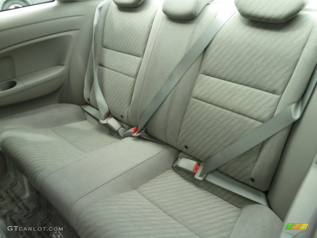 2011 Civic LX Coupe - Polished Metal Metallic / Gray photo #11