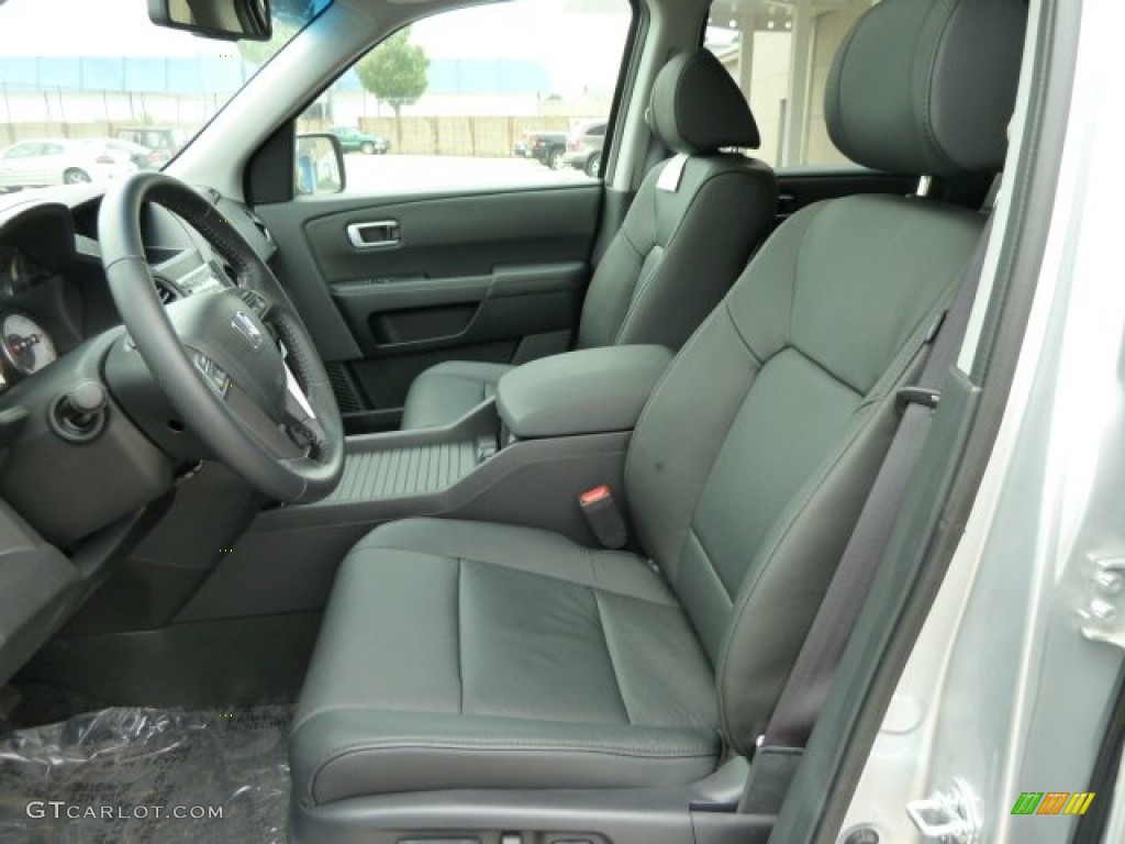 Gray Interior 2011 Honda Pilot EX-L 4WD Photo #51668761