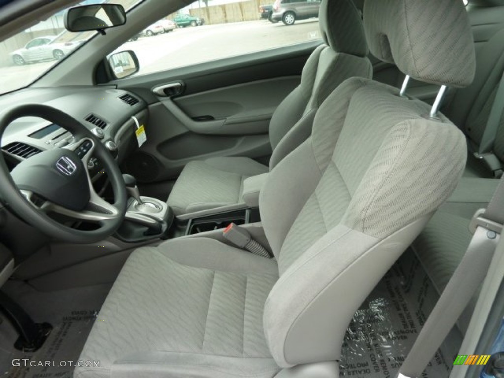 Gray Interior 2011 Honda Civic LX Coupe Photo #51668884