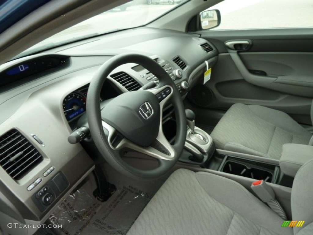 Gray Interior 2011 Honda Civic LX Coupe Photo #51668896