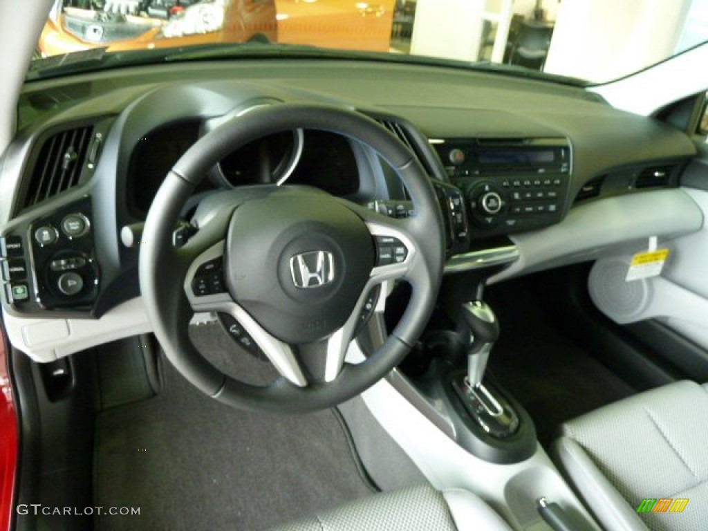 2011 Honda CR-Z EX Sport Hybrid Gray Fabric Dashboard Photo #51669004