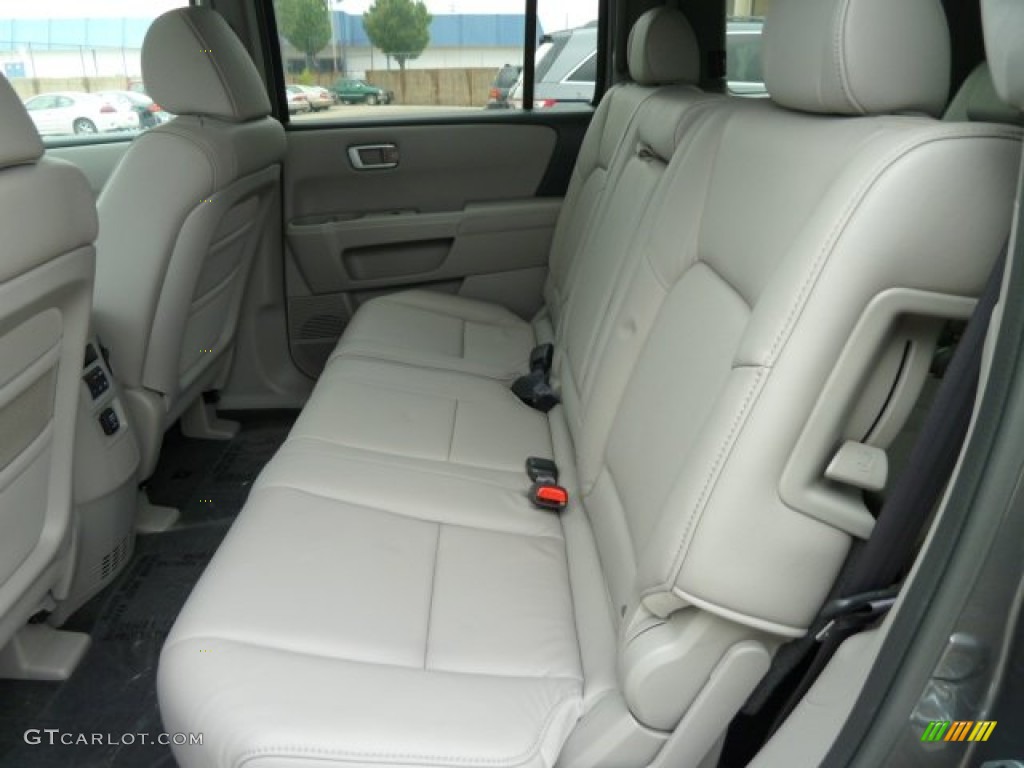 Gray Interior 2011 Honda Pilot EX-L 4WD Photo #51669058