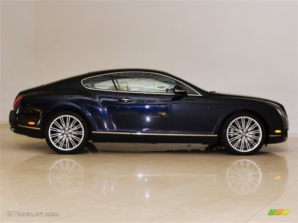 Dark Sapphire 2010 Bentley Continental GT Speed Exterior Photo #51670398