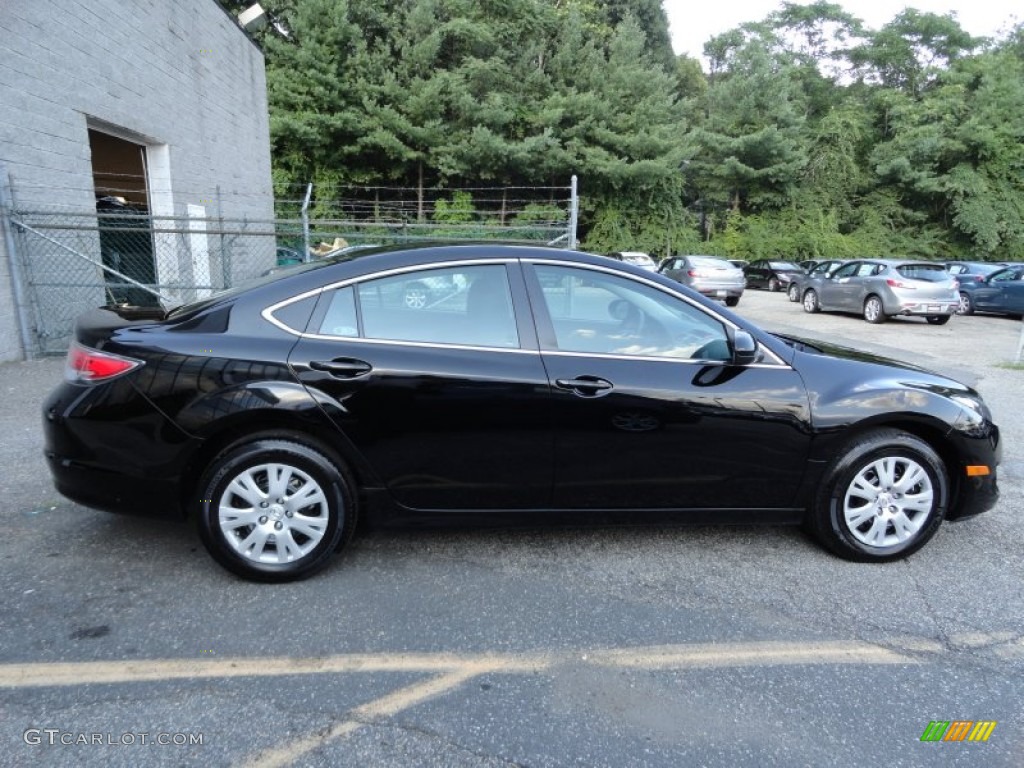 Ebony Black 2011 Mazda MAZDA6 i Sport Sedan Exterior Photo #51670404