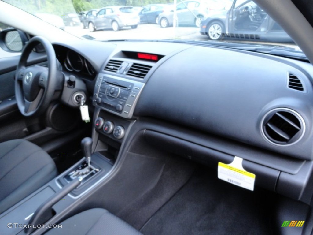 2011 Mazda MAZDA6 i Sport Sedan Black Dashboard Photo #51670434