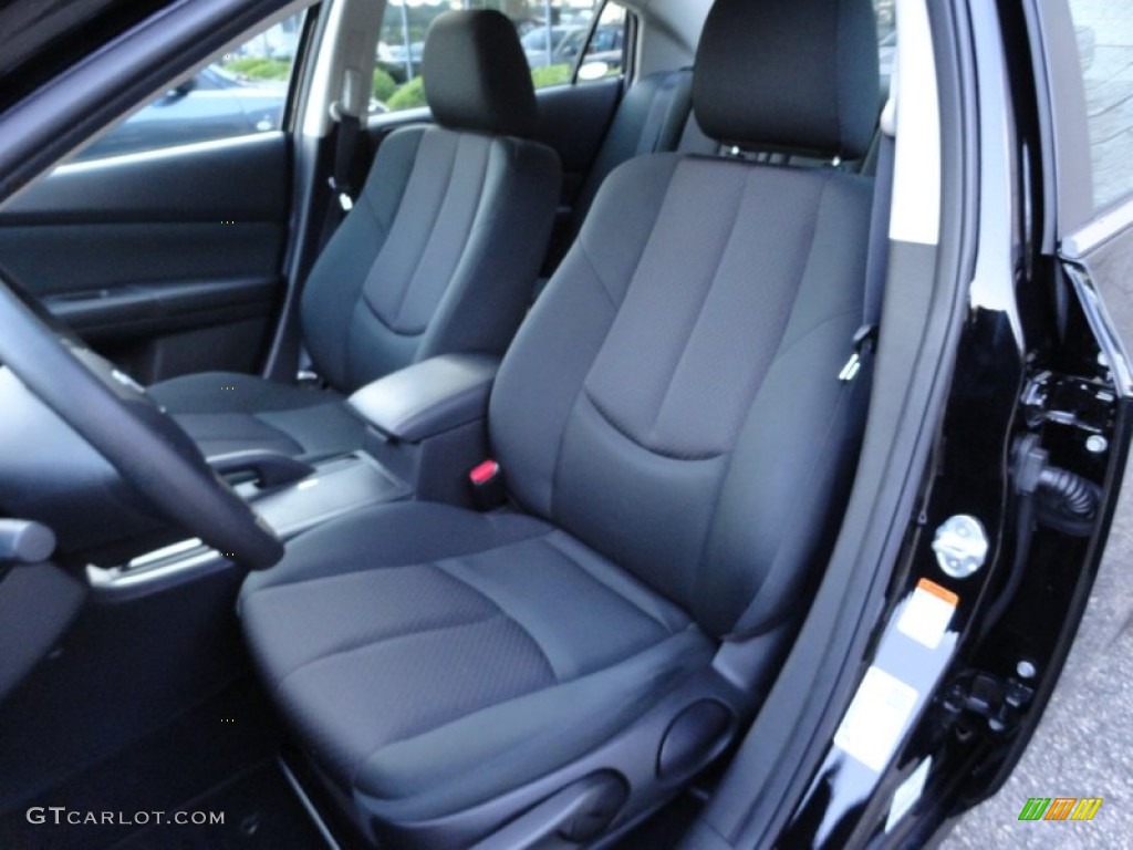 Black Interior 2011 Mazda MAZDA6 i Sport Sedan Photo #51670566