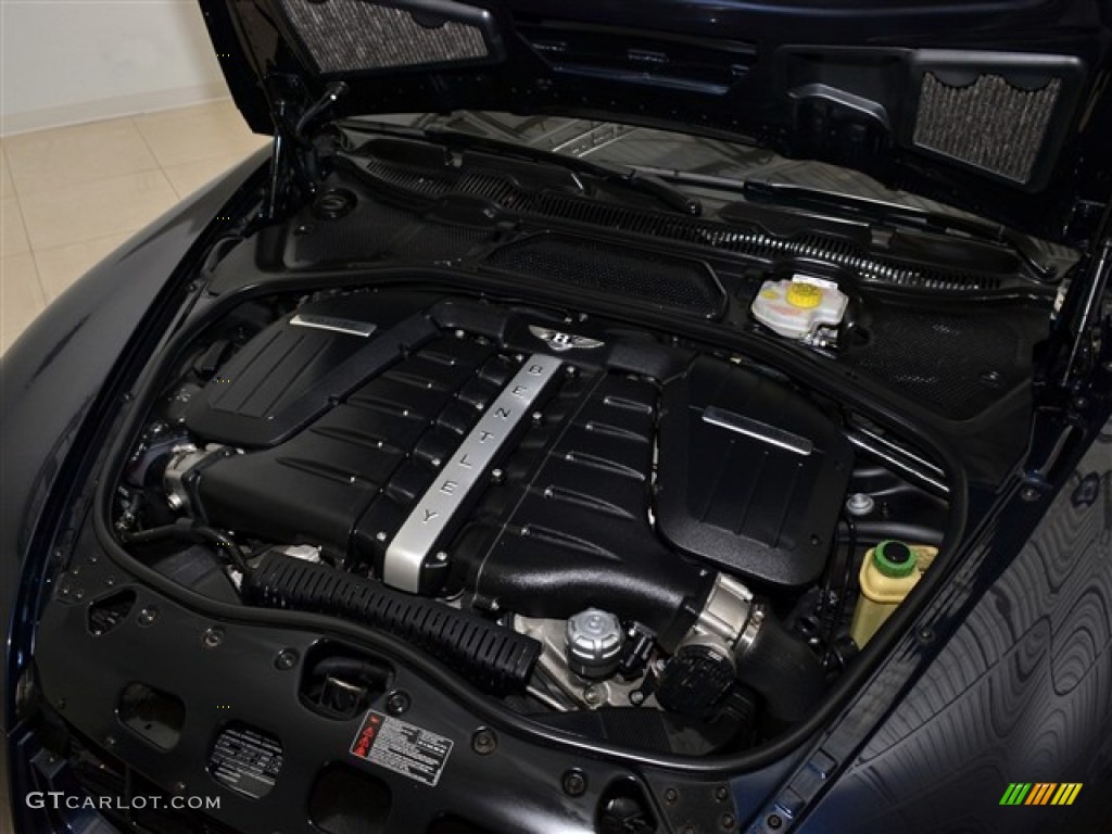 2010 Bentley Continental GT Speed Engine Photos