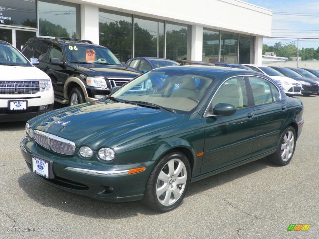 British Racing Green Jaguar X-Type