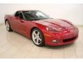 Crystal Red Metallic 2008 Chevrolet Corvette Coupe Exterior