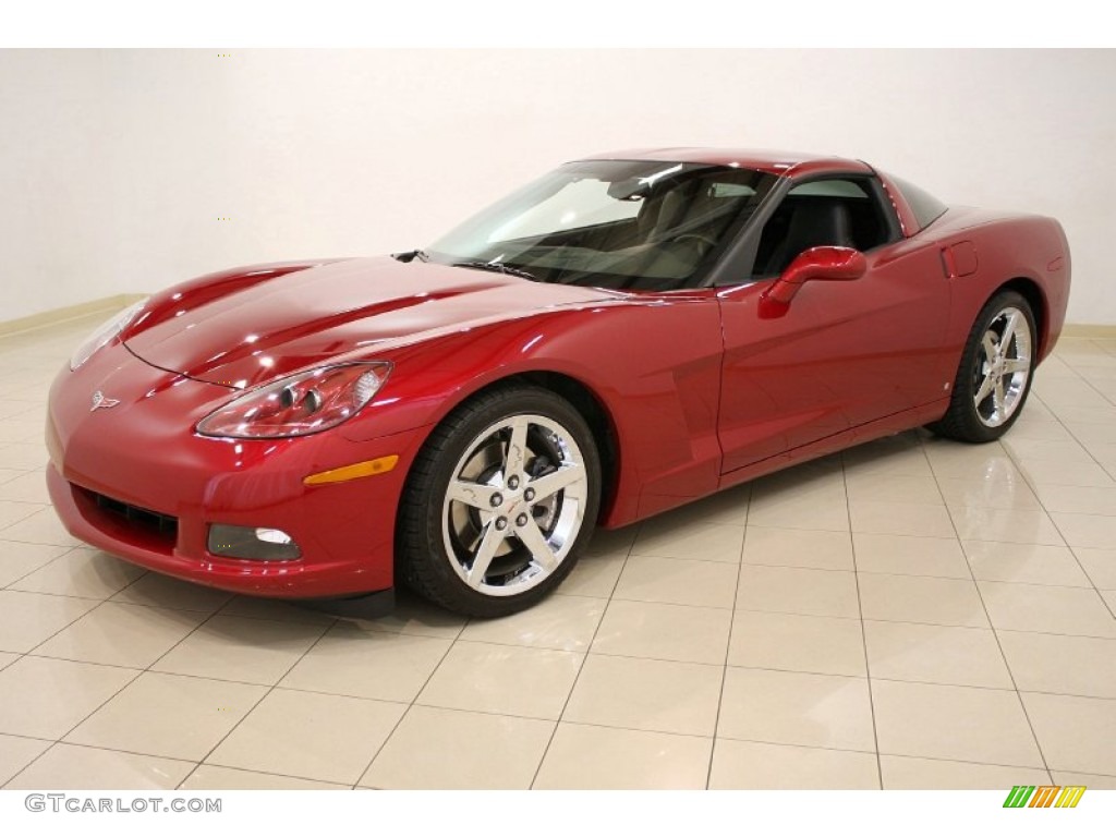 Crystal Red Metallic 2008 Chevrolet Corvette Coupe Exterior Photo #51671097