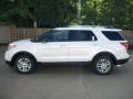 2011 White Platinum Tri-Coat Ford Explorer XLT 4WD  photo #8