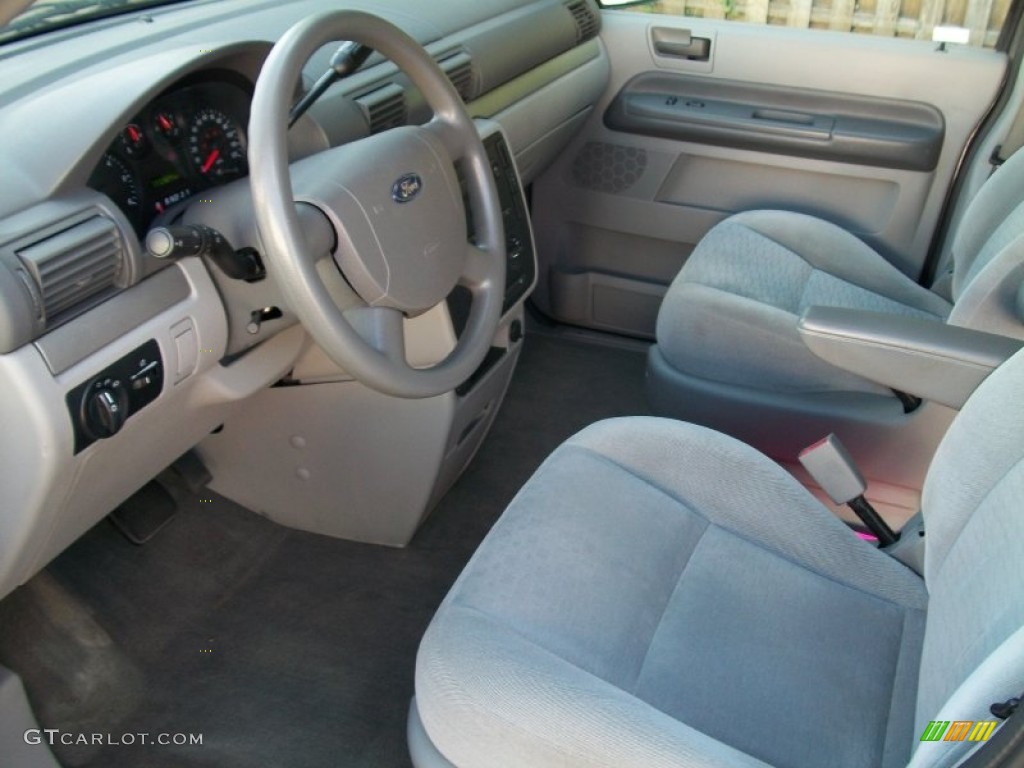 Flint Grey Interior 2004 Ford Freestar S Photo #51672285