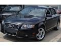 2008 Brilliant Black Audi A4 2.0T quattro S-Line Sedan  photo #1