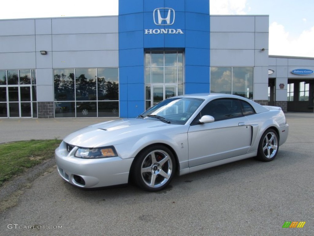 Silver Metallic Ford Mustang