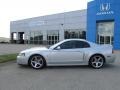 2003 Silver Metallic Ford Mustang Cobra Coupe  photo #2