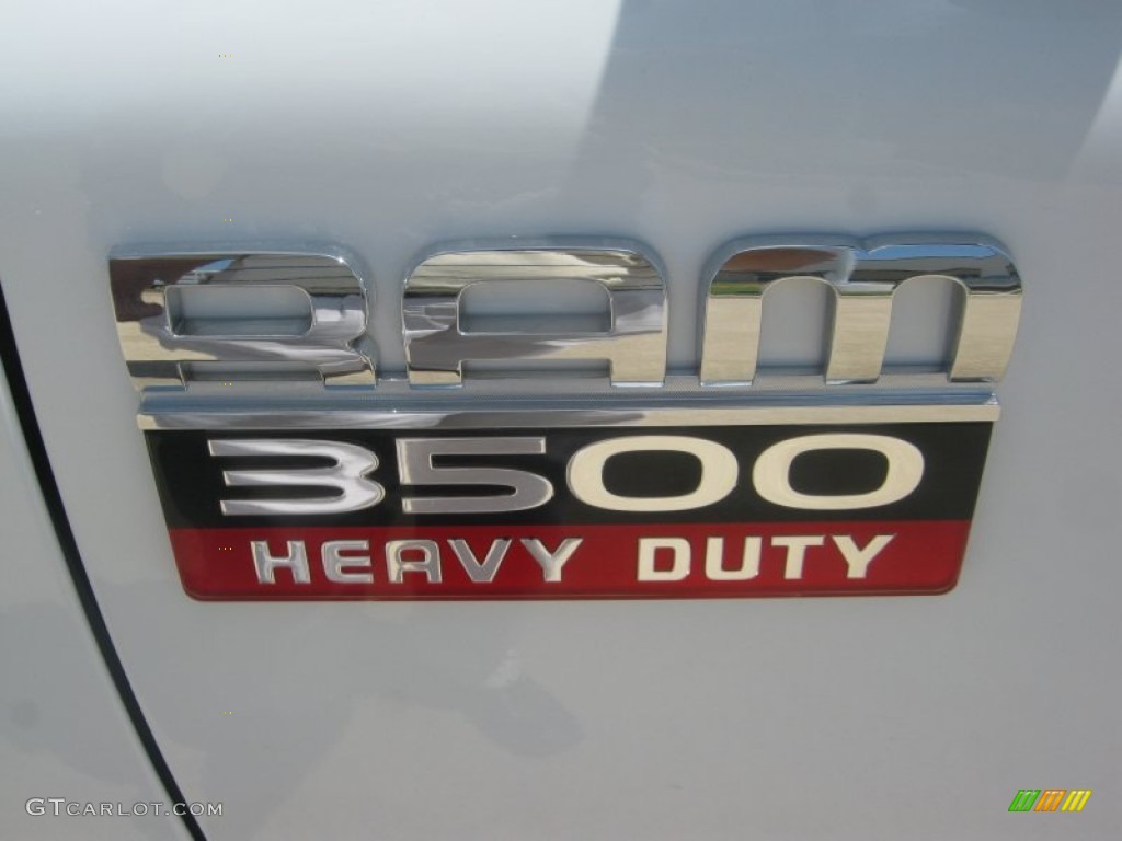 2009 Dodge Ram 3500 SLT Regular Cab 4x4 Dually Marks and Logos Photos