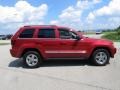 2006 Inferno Red Crystal Pearl Jeep Grand Cherokee Limited 4x4  photo #4