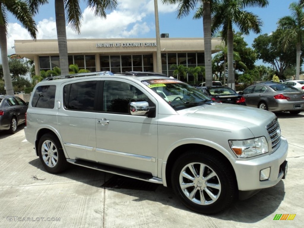 Silver Indulgence Infiniti QX