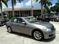 Platinum Graphite Gray 2008 Infiniti G 35 Sedan