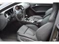 Black Silk Nappa Leather Interior Photo for 2010 Audi S5 #51674007