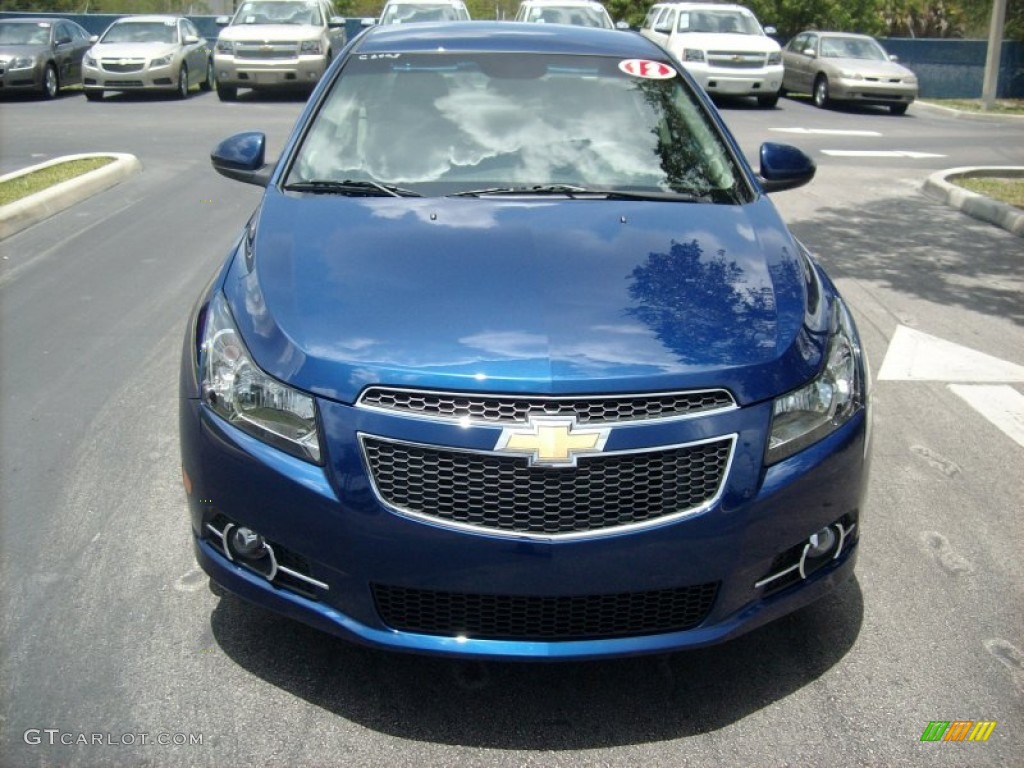Blue Topaz Metallic 2012 Chevrolet Cruze LT/RS Exterior Photo #51674109