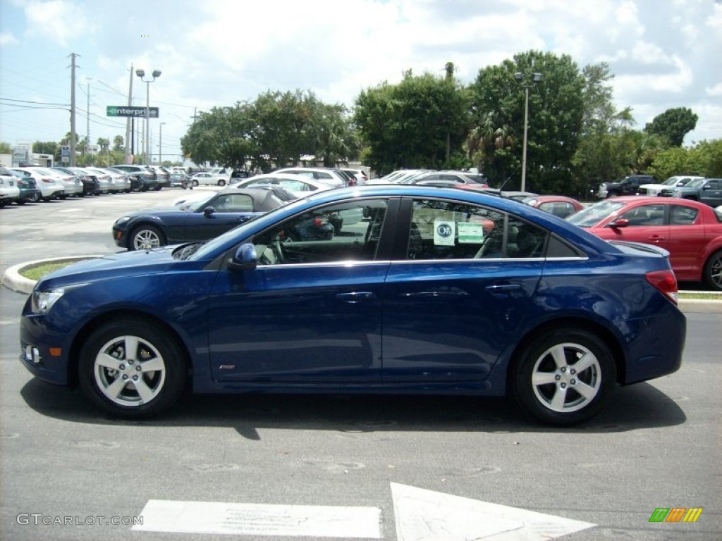 Blue Topaz Metallic 2012 Chevrolet Cruze LT/RS Exterior Photo #51674124