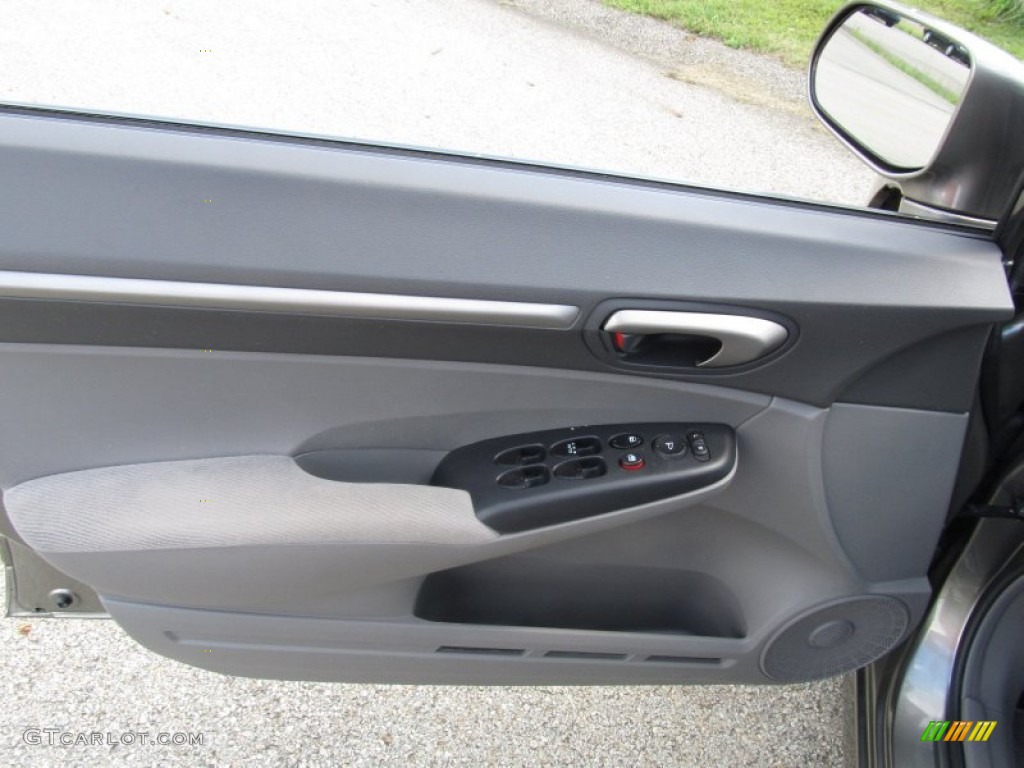 2008 Civic EX Sedan - Borrego Beige Metallic / Gray photo #6