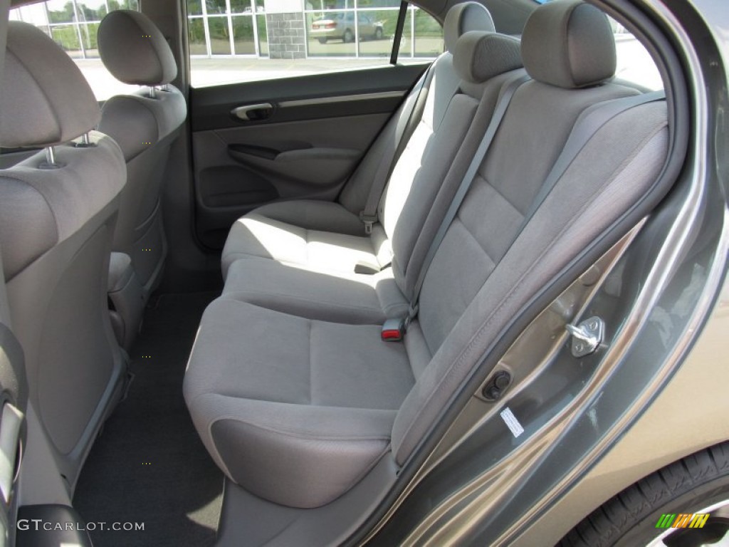 2008 Civic EX Sedan - Borrego Beige Metallic / Gray photo #8