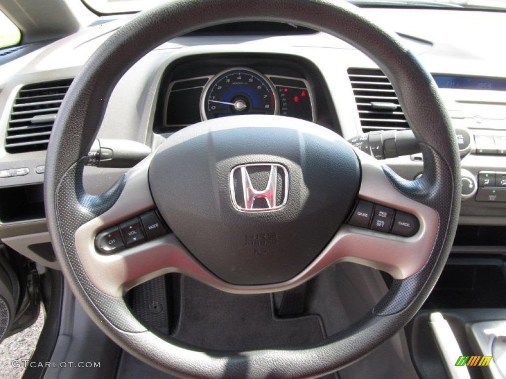 2008 Civic EX Sedan - Borrego Beige Metallic / Gray photo #10