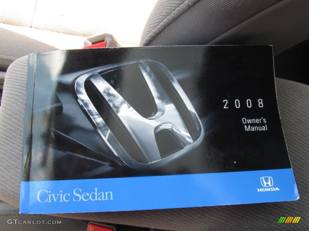 2008 Civic EX Sedan - Borrego Beige Metallic / Gray photo #19