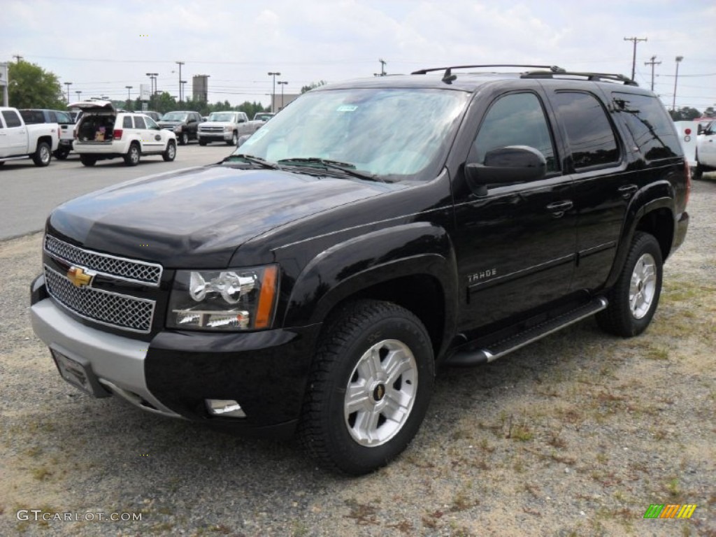 2011 Tahoe Z71 4x4 - Black / Light Titanium/Dark Titanium photo #1