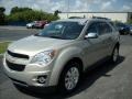 2011 Gold Mist Metallic Chevrolet Equinox LT  photo #1