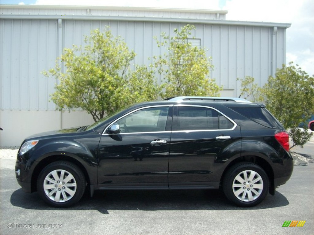 Black Granite Metallic 2011 Chevrolet Equinox LTZ Exterior Photo #51674823