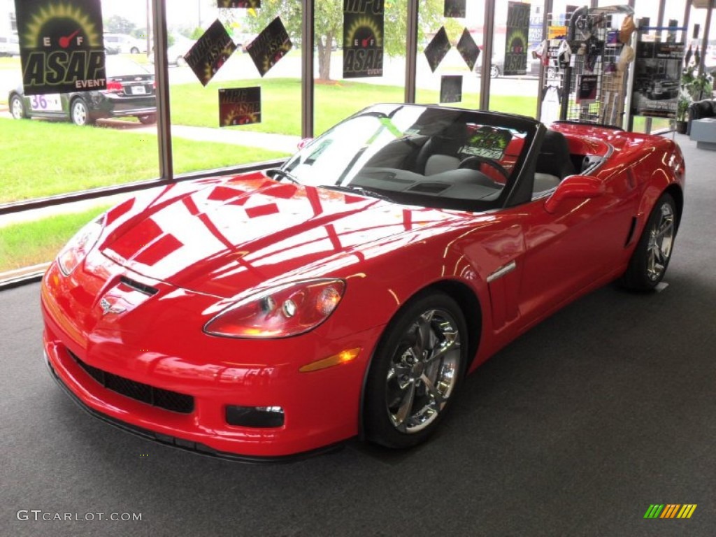 2011 Corvette Grand Sport Convertible - Torch Red / Titanium Gray photo #1