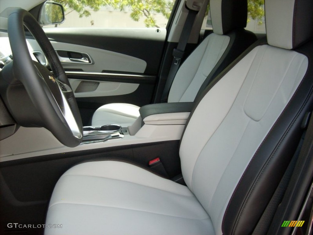 Light Titanium/Jet Black Interior 2011 Chevrolet Equinox LTZ Photo #51674949