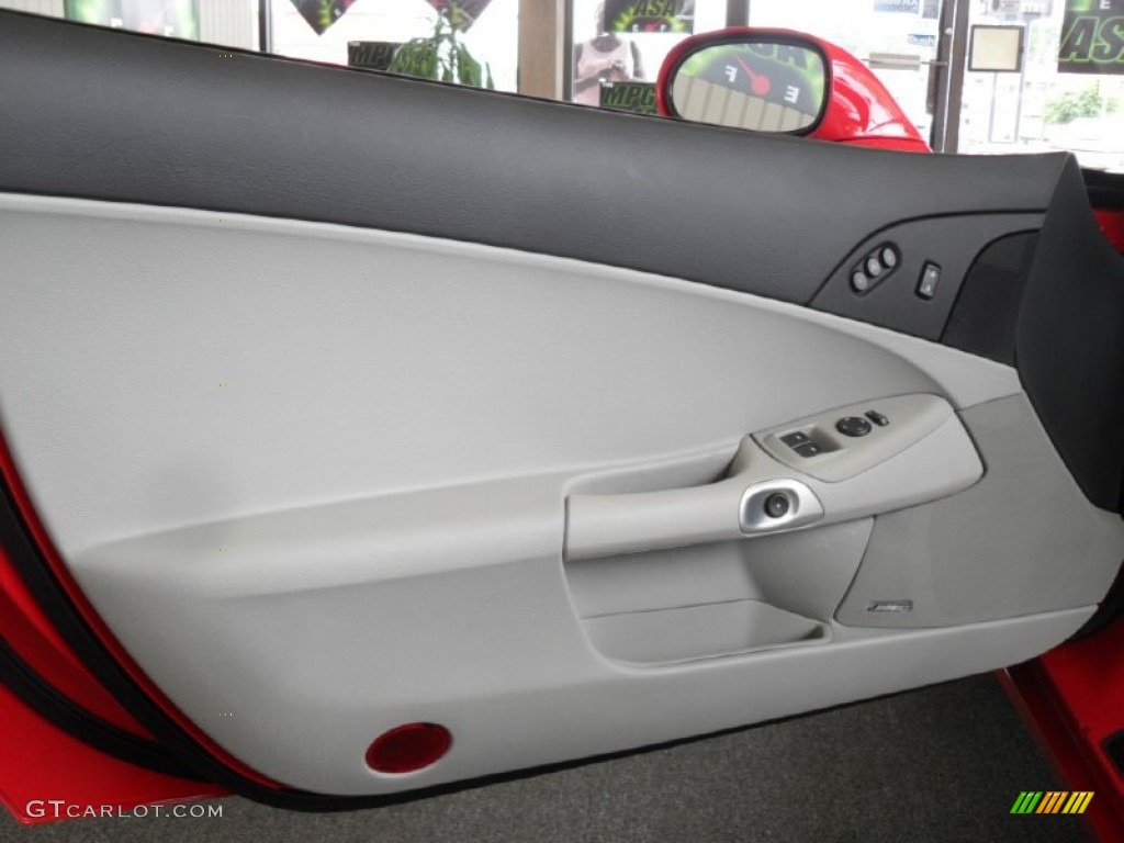 2011 Chevrolet Corvette Grand Sport Convertible Titanium Gray Door Panel Photo #51674982