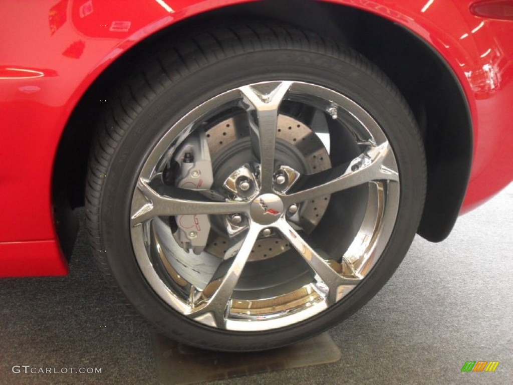 2011 Chevrolet Corvette Grand Sport Convertible Wheel Photo #51675201